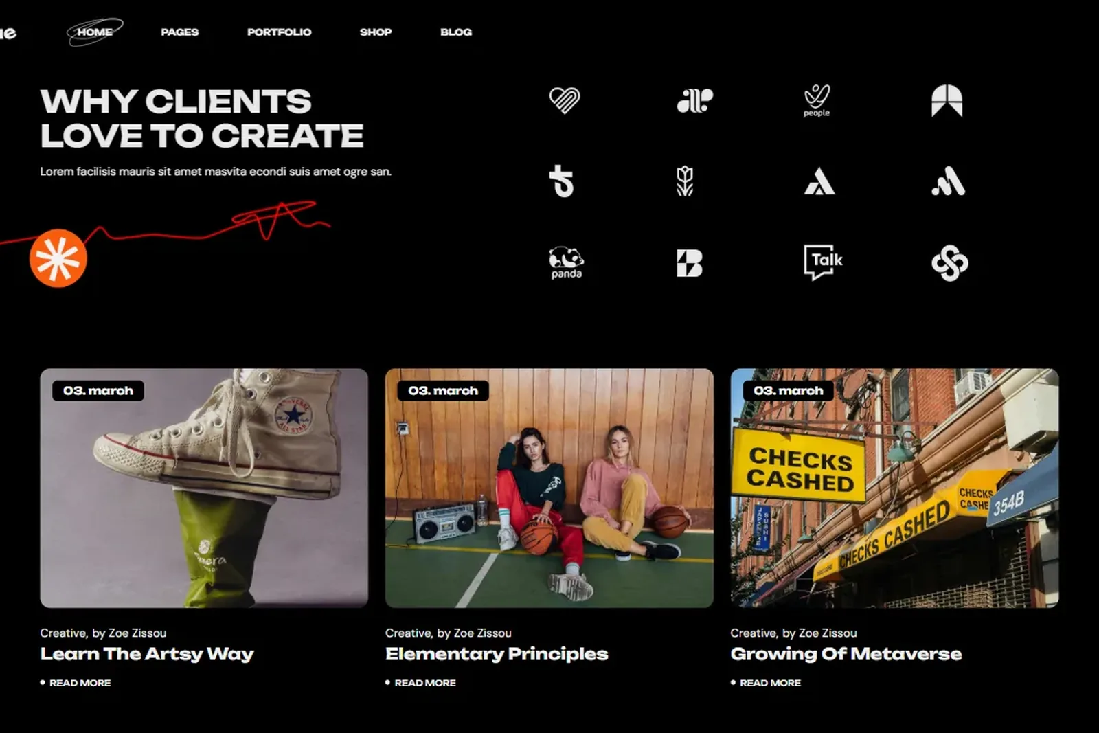 Everhue — storefront page